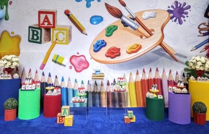 Decoração Aquarela